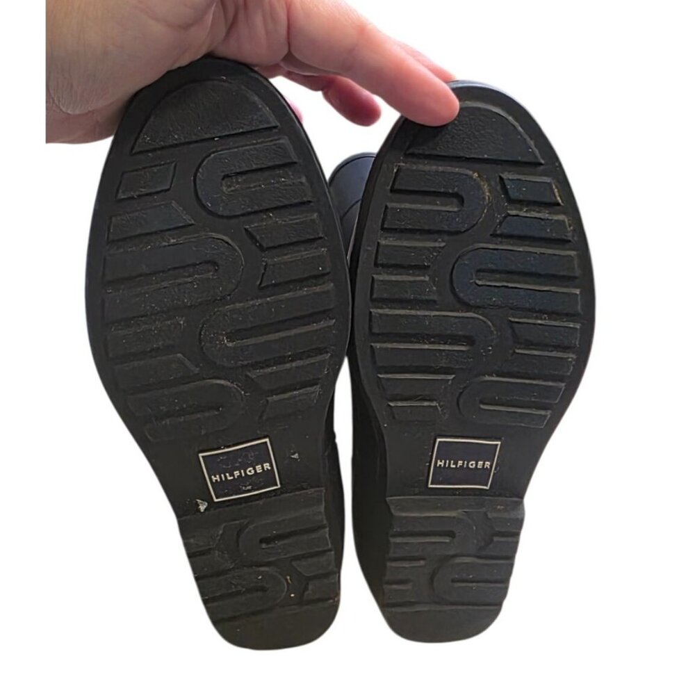Tommy Hilfiger Calipso Rubber Rain Boots Navy Blue Size 7 - Picture 5 of 9